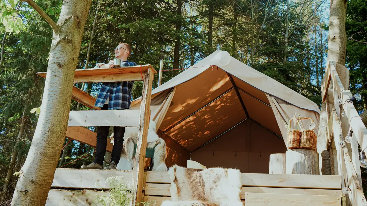 Naturlig på Korsgården - Glamping