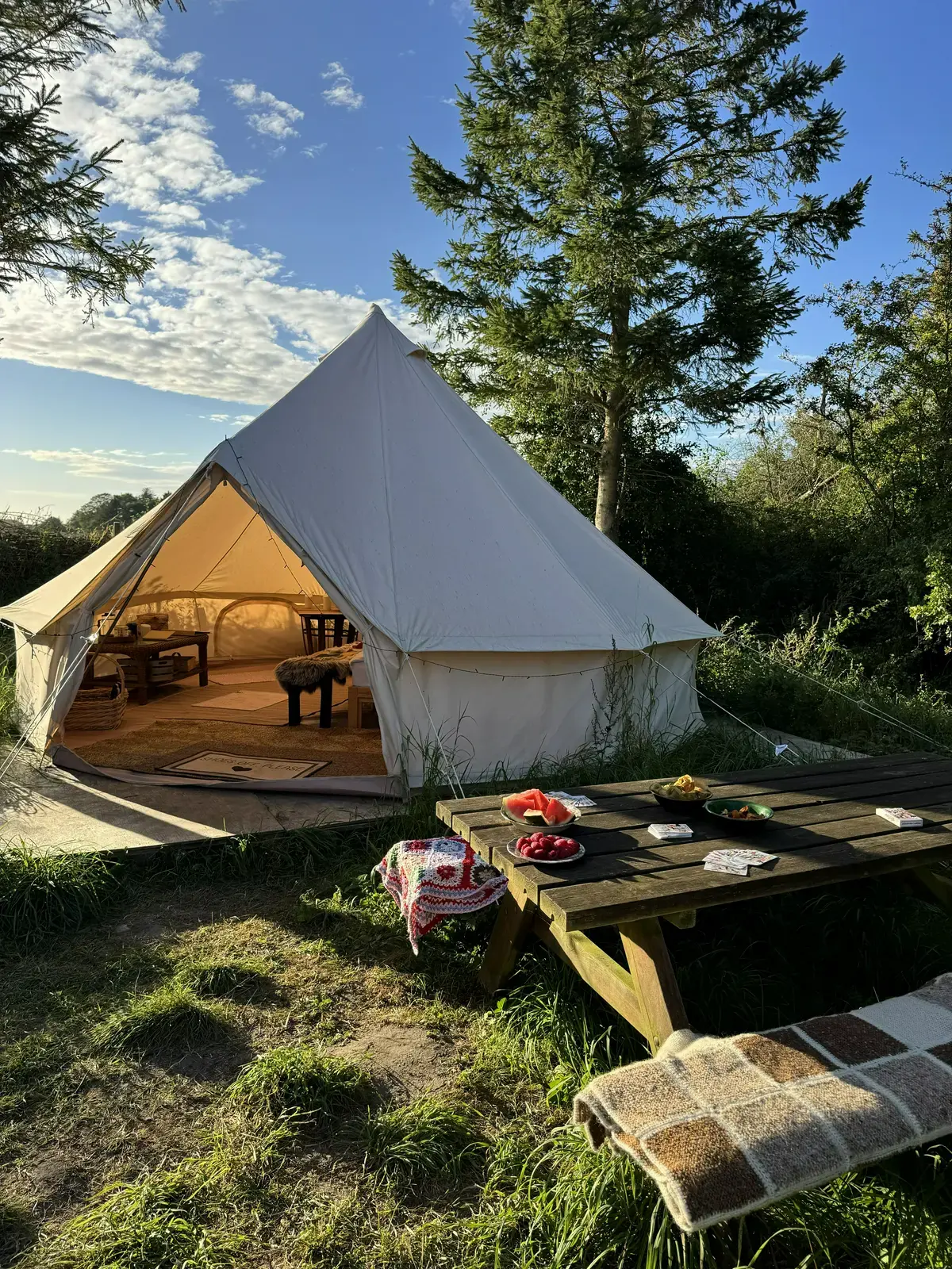 Glamping hos Bakkegaarden