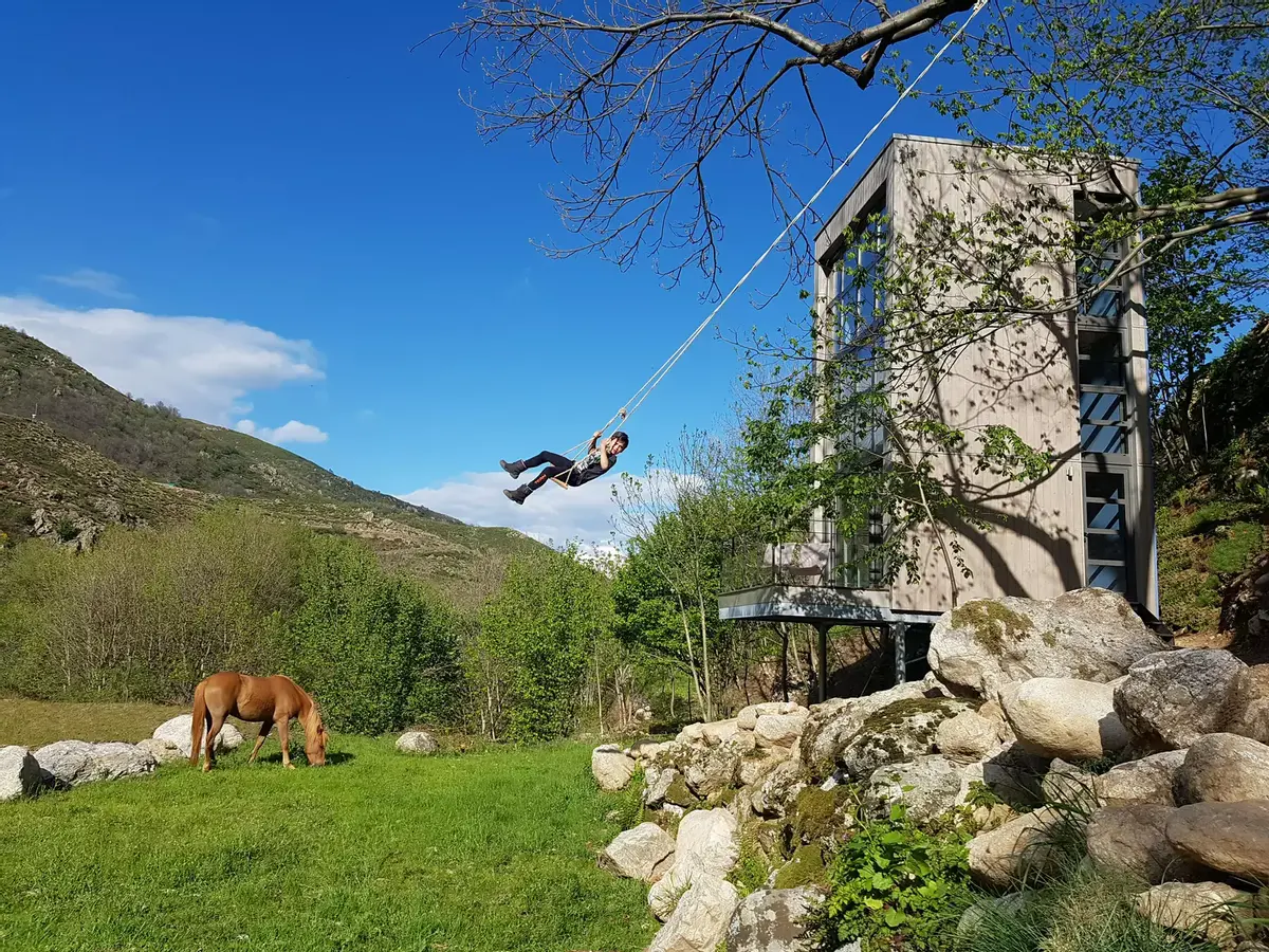Les Cabanes du Loup Bleu - Cabanes insolites en Ardèche