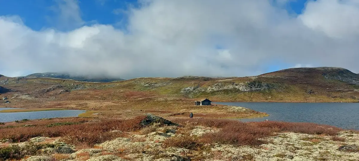 Fiskehytta ved Melviktjern