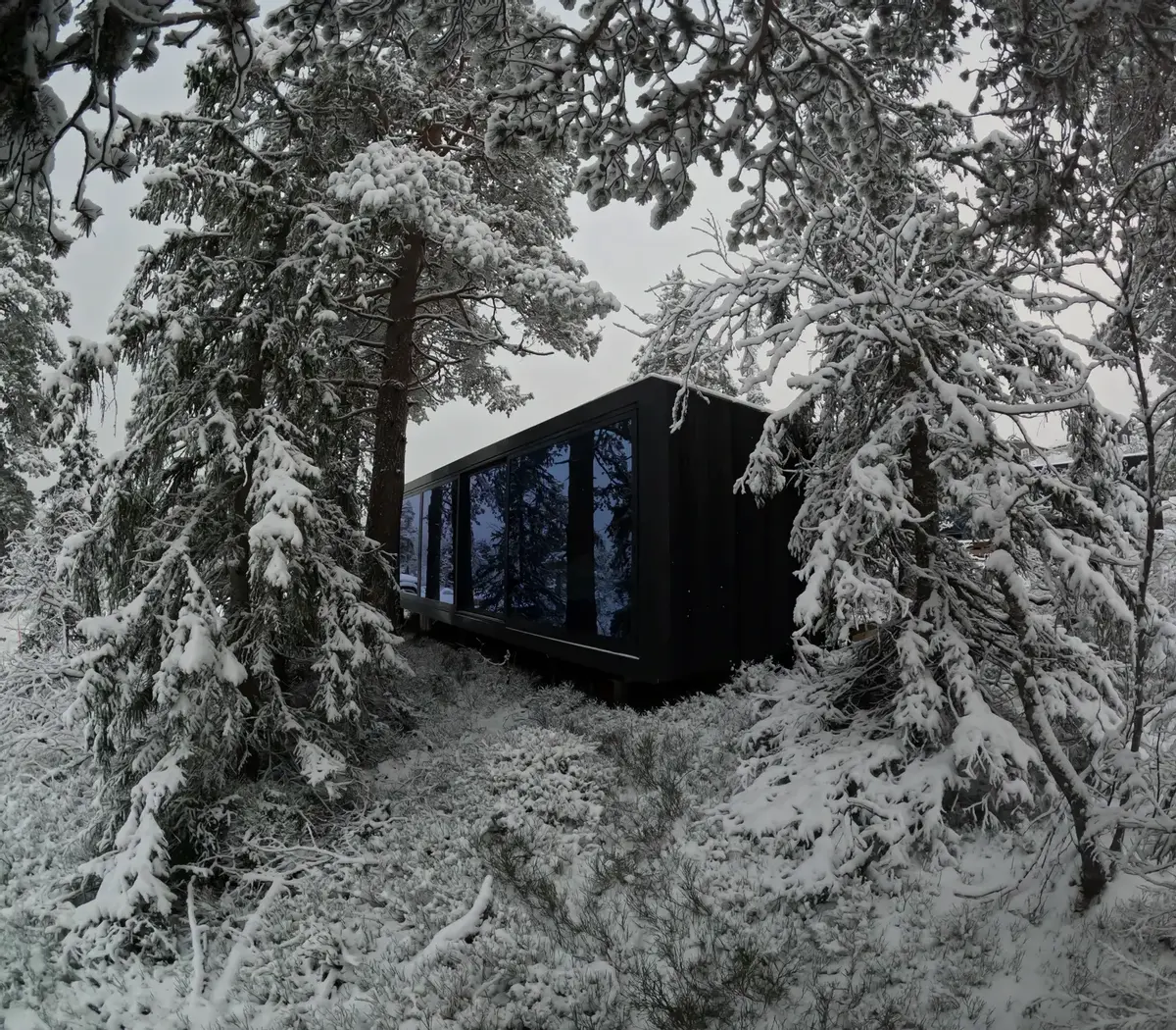 Unik og moderne hytte ved langrennsløypene på Blefjell