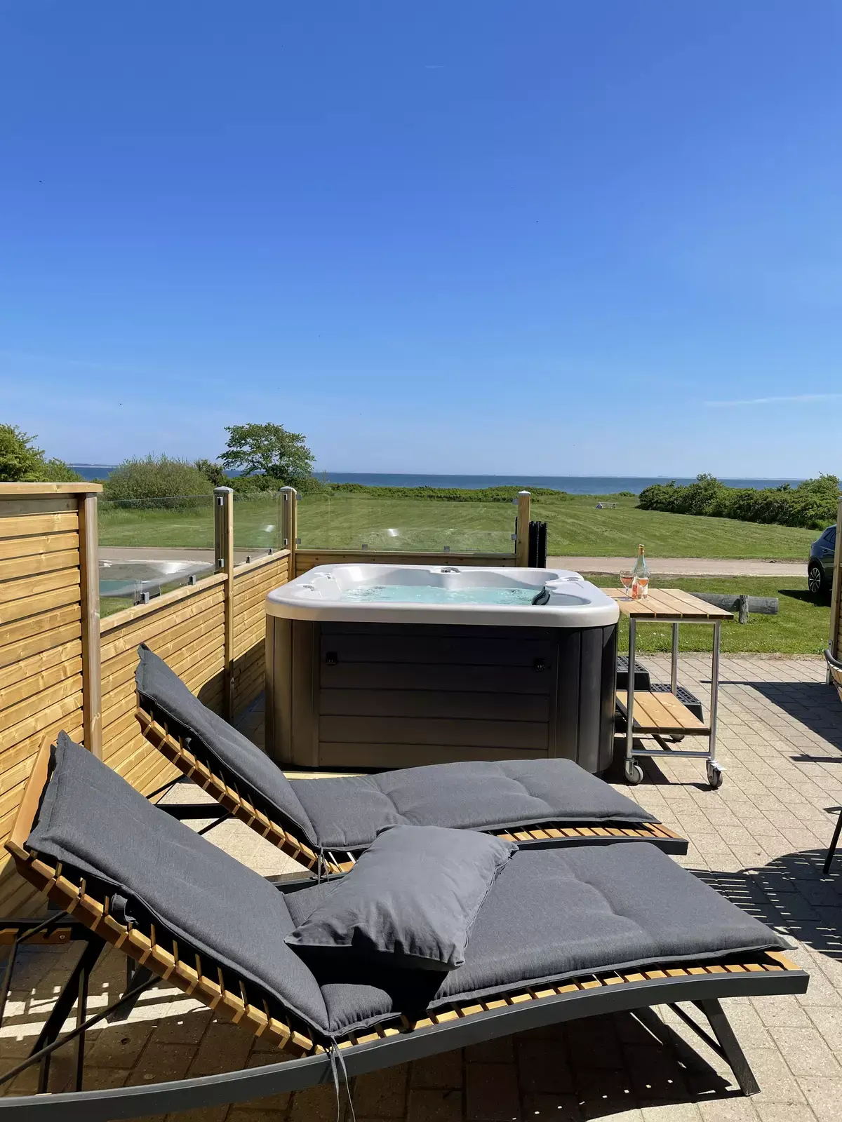 Ferielejligheder med havudsigt og privat spa