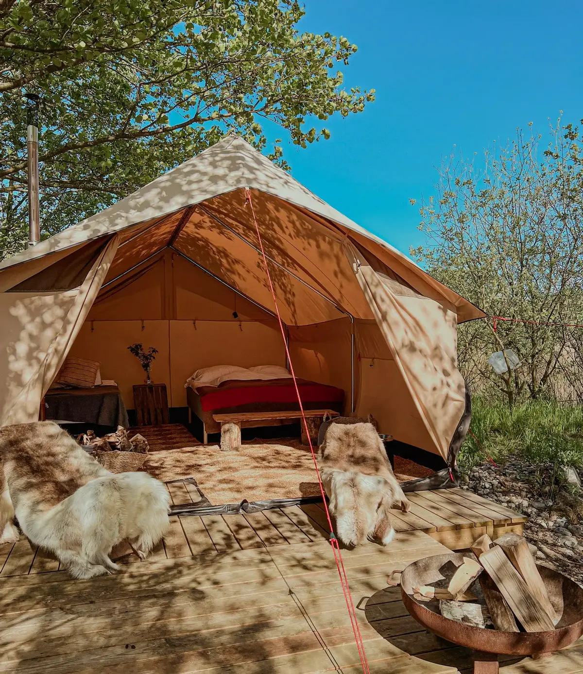 Naturlig på Korsgården - Glamping