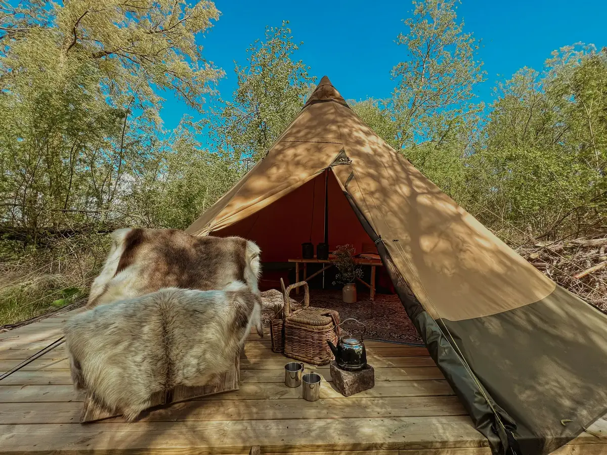 Naturlig på Korsgården - Glamping