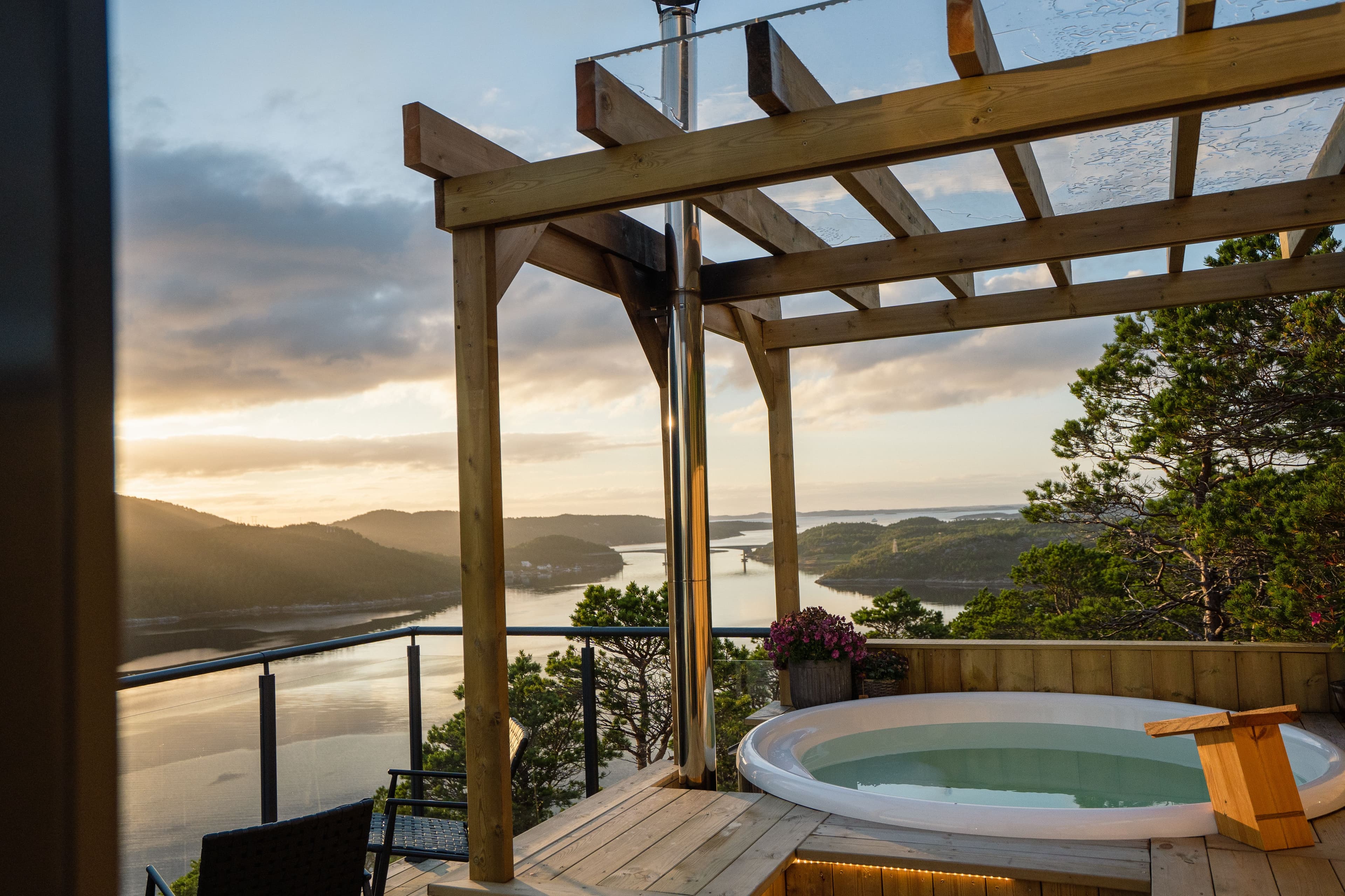 Romantic Getaway in Scandinavia | Cozy Cabins with a Hot Tub